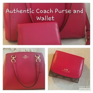 Coach Purse and Wallet set